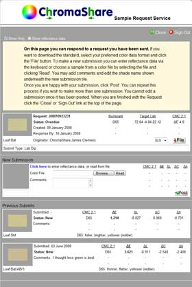 Respond in your browser